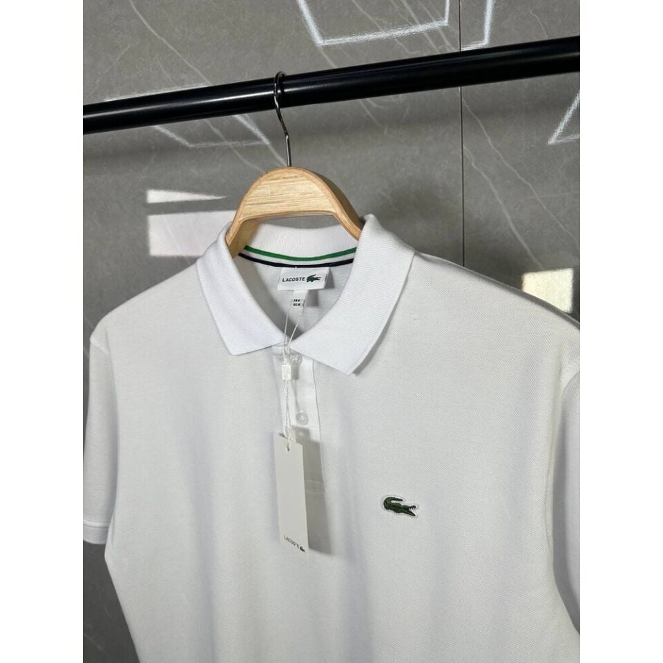 Lacoste Polo Yaka Beyaz T-Shirt
