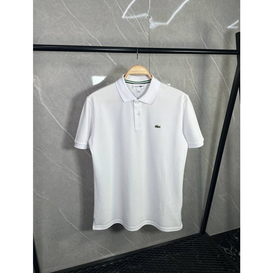 Lacoste Polo Yaka Beyaz T-Shirt